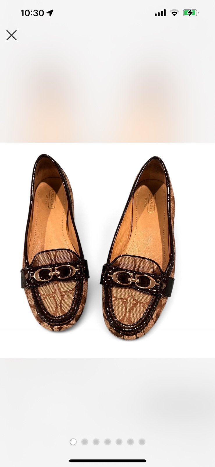 Women’s Coach Loafers size 8.5