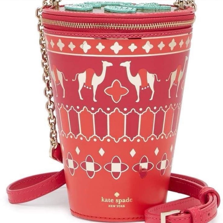 Kate Spade Full Plume Tea Glass Bag