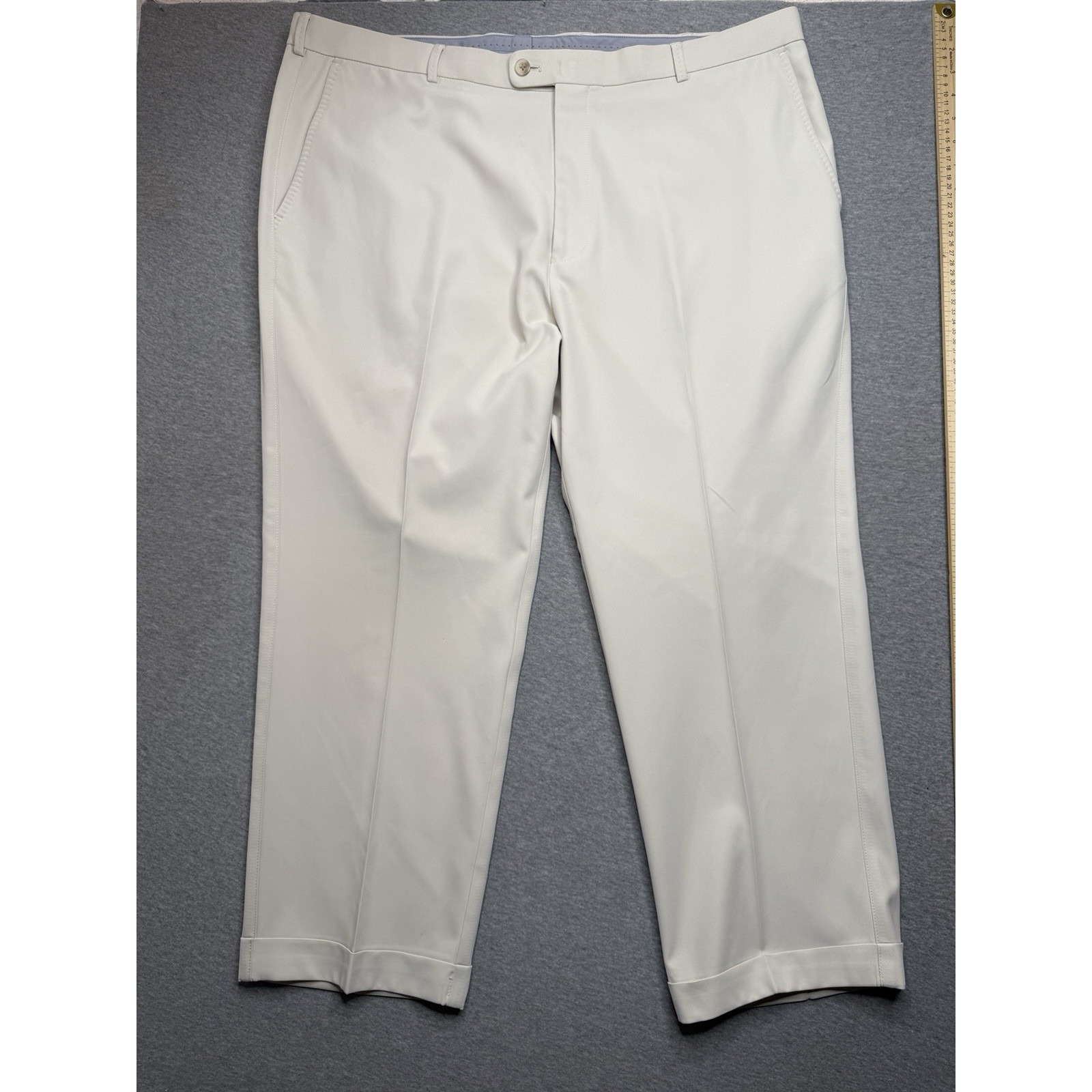 Peter Millar Element Wicking Performance Khaki Pants Men's Size 42x26 Golf