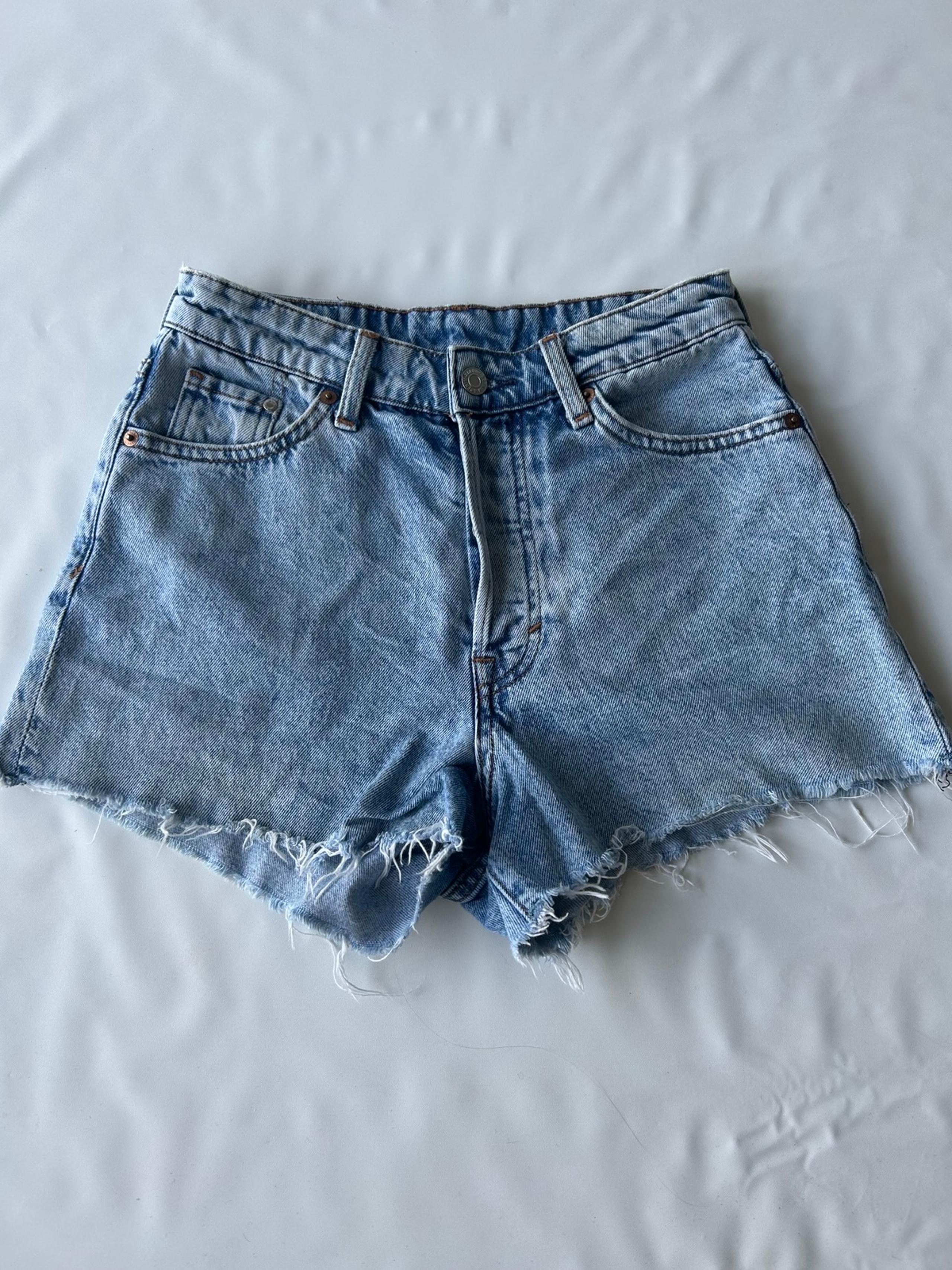 &Denim by H&M Womens Jean Shorts Size 4 ( High Rise )