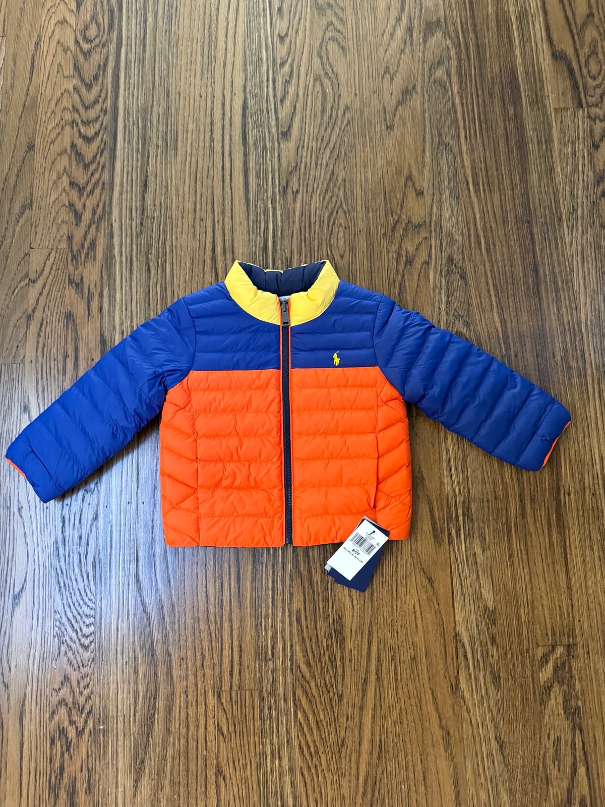 New Polo toddler kids reversible jacket 2T