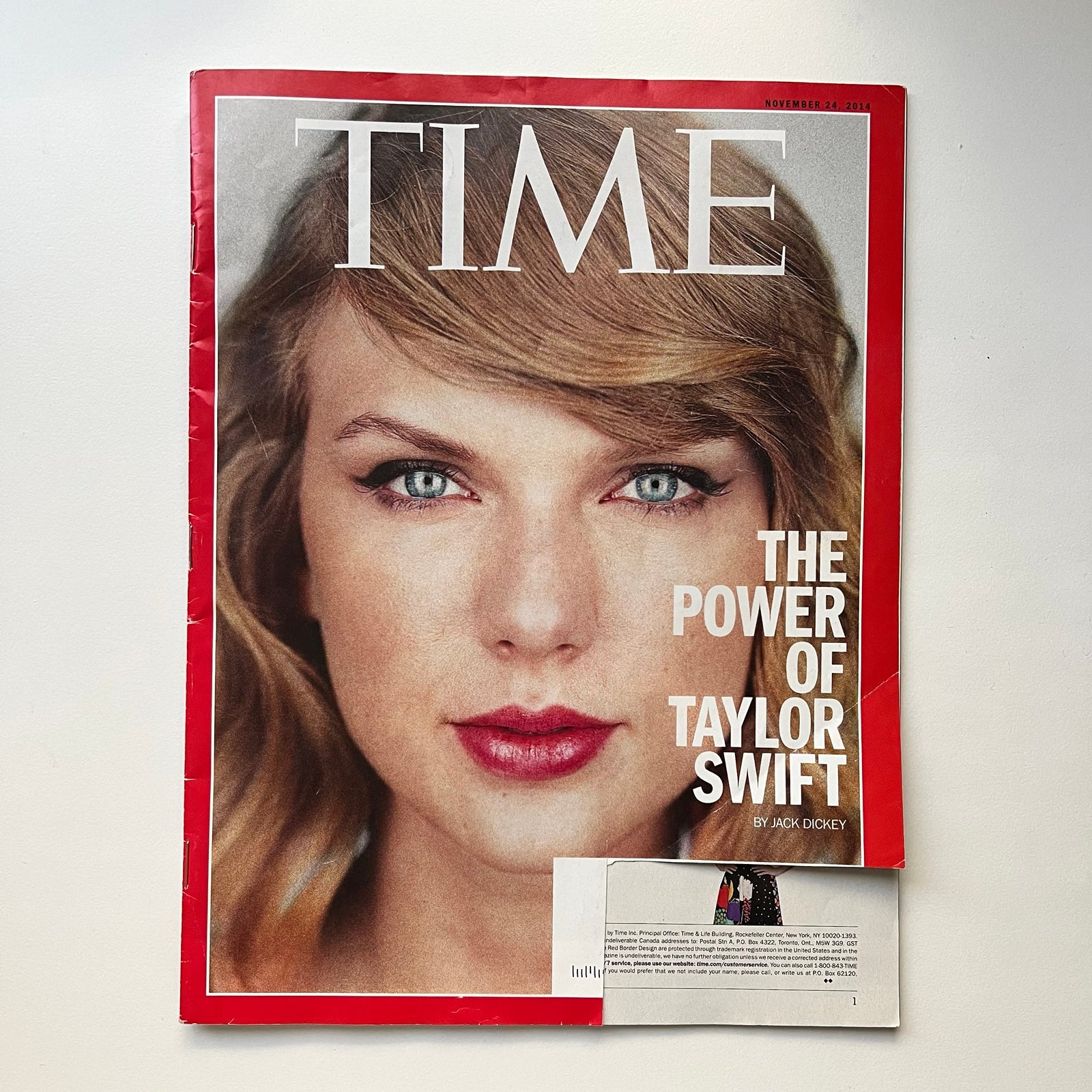 Taylor Swift TIME Magazine 2014