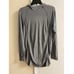 Fabletics kathie seamless long sleeve pullover grey hoodie, Sz large