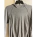 Fabletics kathie seamless long sleeve pullover grey hoodie, Sz large