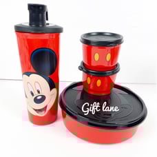 Tupperware Disney Magical Snack Set/Mickey Mouse New!!!