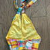 STAUD Kai Top in Patchwork Plaid