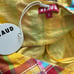 STAUD Kai Top in Patchwork Plaid