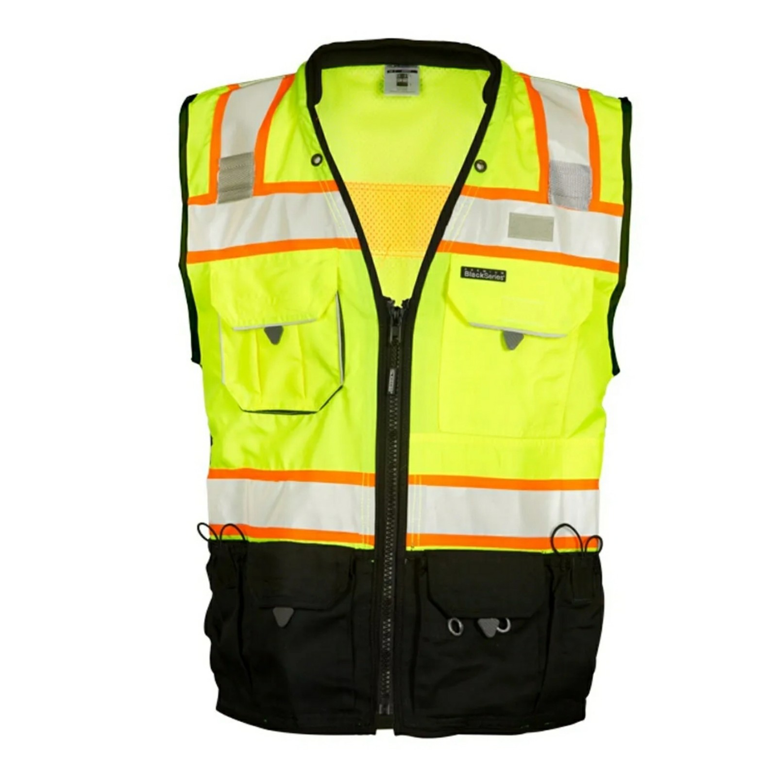 ML Kishigo Premium Black Series Surveyors Safety Vest S5002