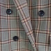 URBAN RESEARCH ROSSO Double-Breasted Tailored Jacket, Check Pattern