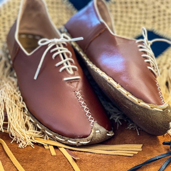 Handsewing 100% Anatolian Leather Indoor&Outdoor Shoes