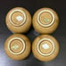 Vintage OTAGIRI Japan Hand Crafted Tea Set Teapot With 4 Cups Peach Pattern