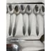 Oneida Ltd Stainless SPRING VALLEY Pattern Dinner Fork Spoons Knives Lot 42 pcs