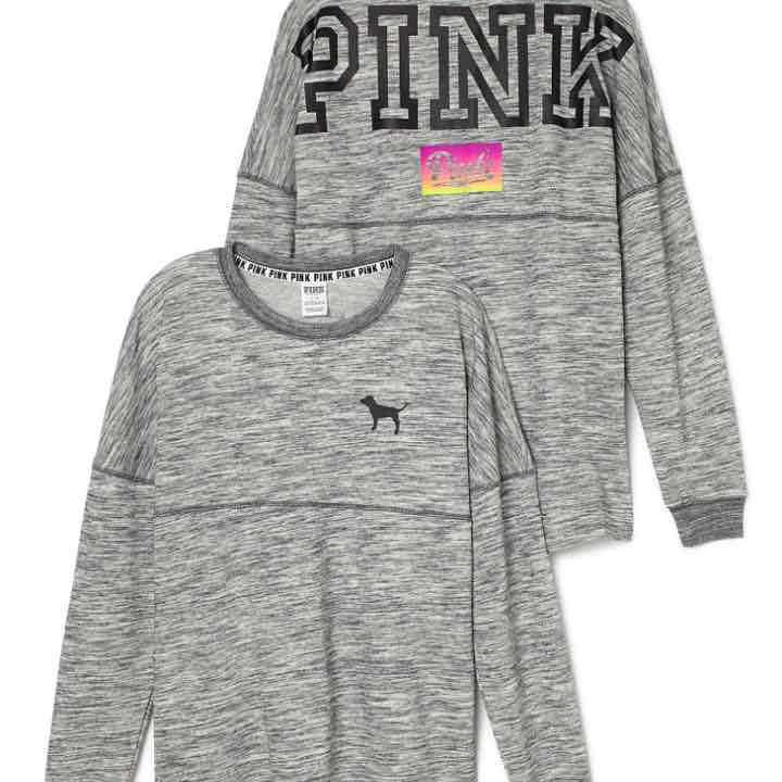 Victoria's Secret pink varsity
