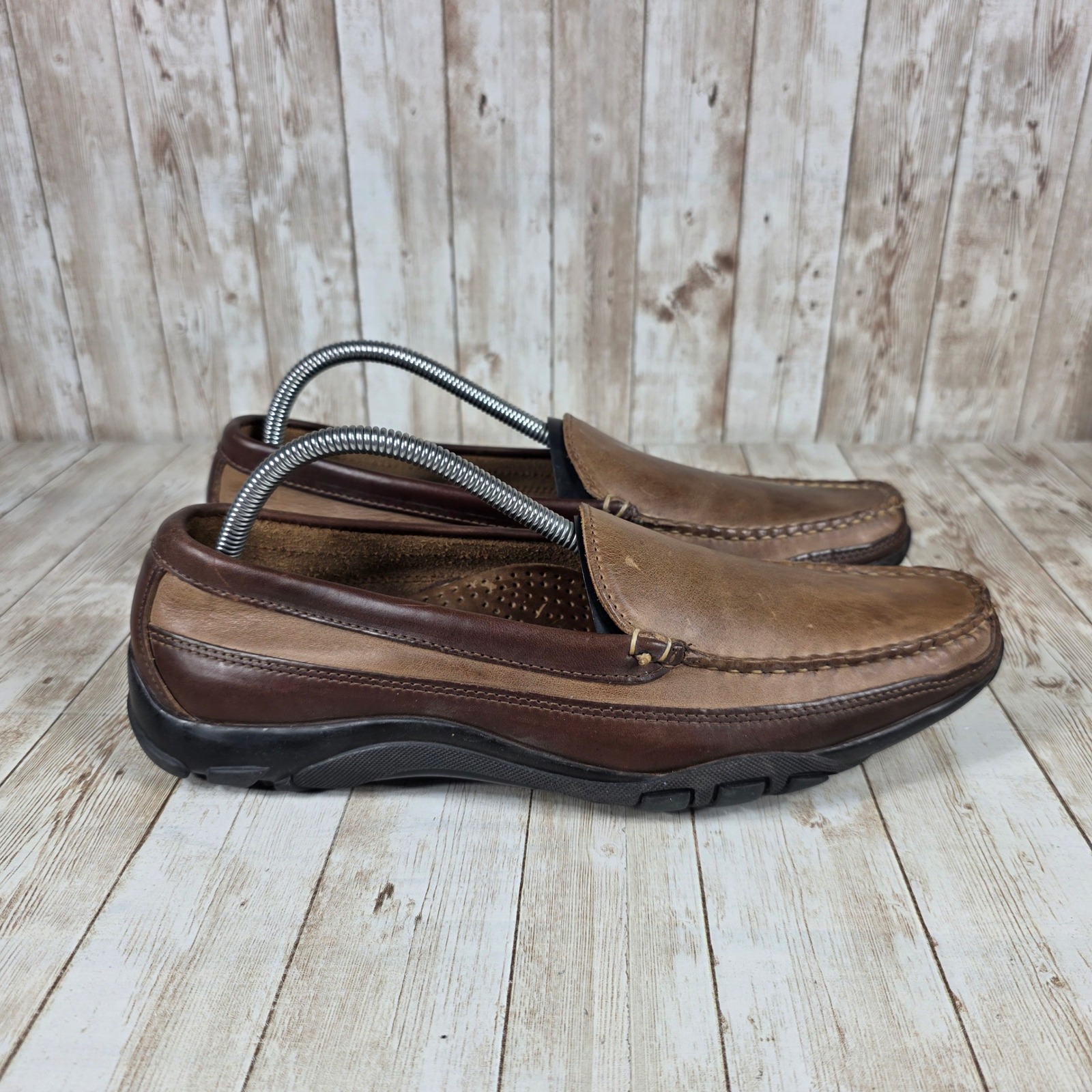 Allen Edmonds Boulder Loafers Leather Slip On Casual Comfort Shoes 9 KB