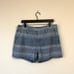 LEVEL 99 Floral Linen Blend 4.5 Mid-Rise Flat Front Chino Shorts