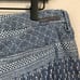 LEVEL 99 Floral Linen Blend 4.5 Mid-Rise Flat Front Chino Shorts