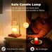 Candle Warmer Lamp, Dimmable Candle Lamp with 2 Bulbs, Gold