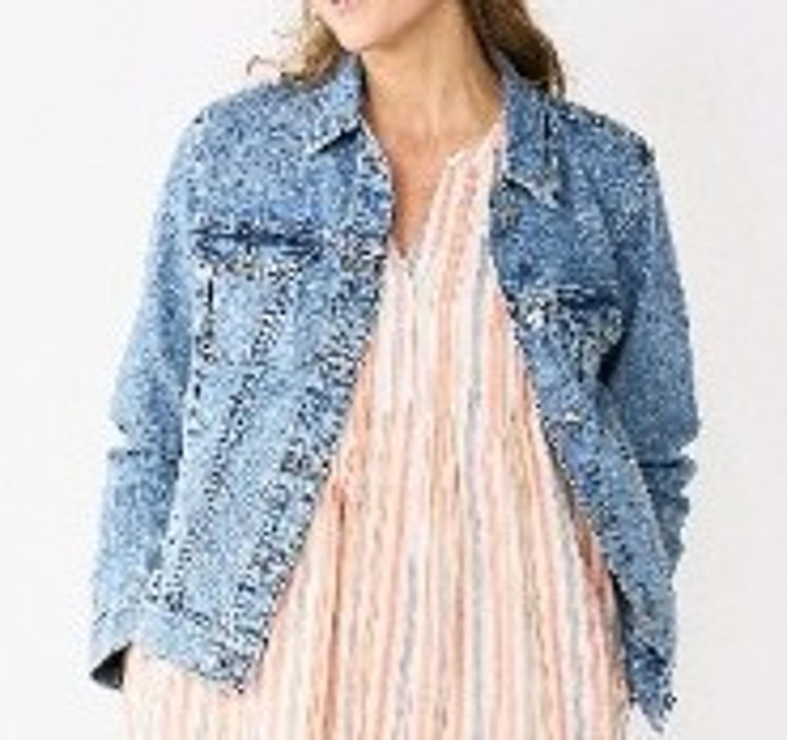 New Sonoma Women's Denim Jacket  (sz xxl)