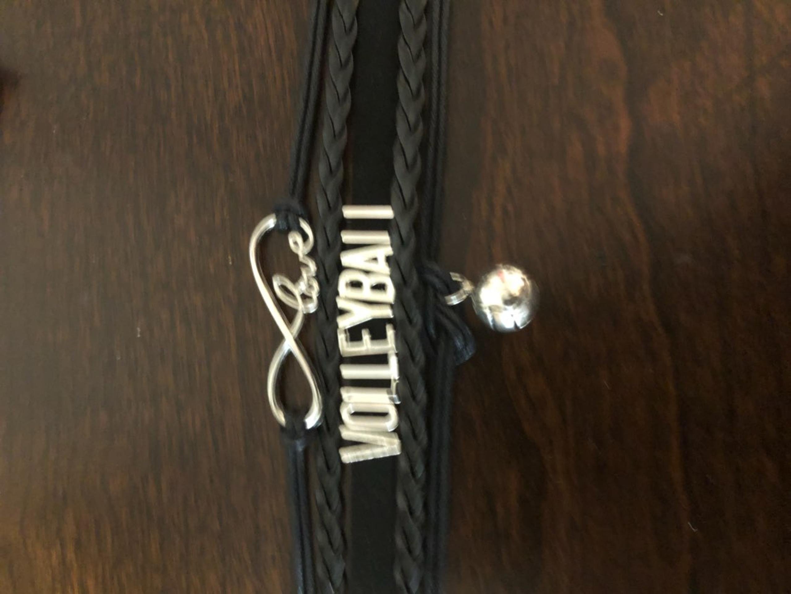 Volleyball Infinity Bracelet