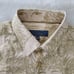 NWT Manaola Kinolau Men's long sleeve linen Shirt size medium beige