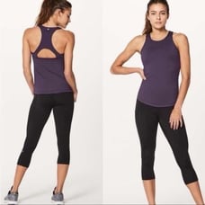 Lululemon Purple Final Lap Tank Size 4