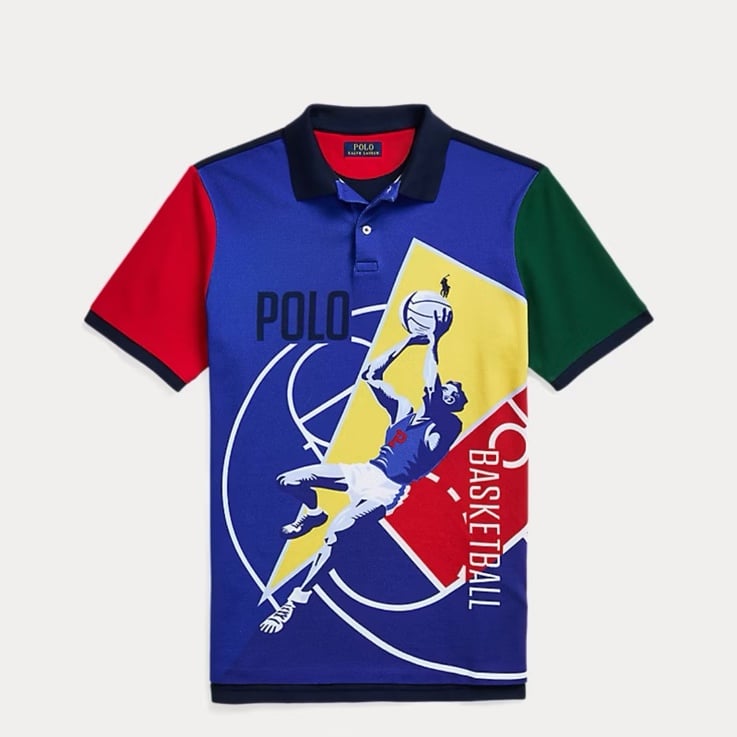 NWT Polo Ralph Lauren Classic Fit Basketball Mesh Polo Shirt