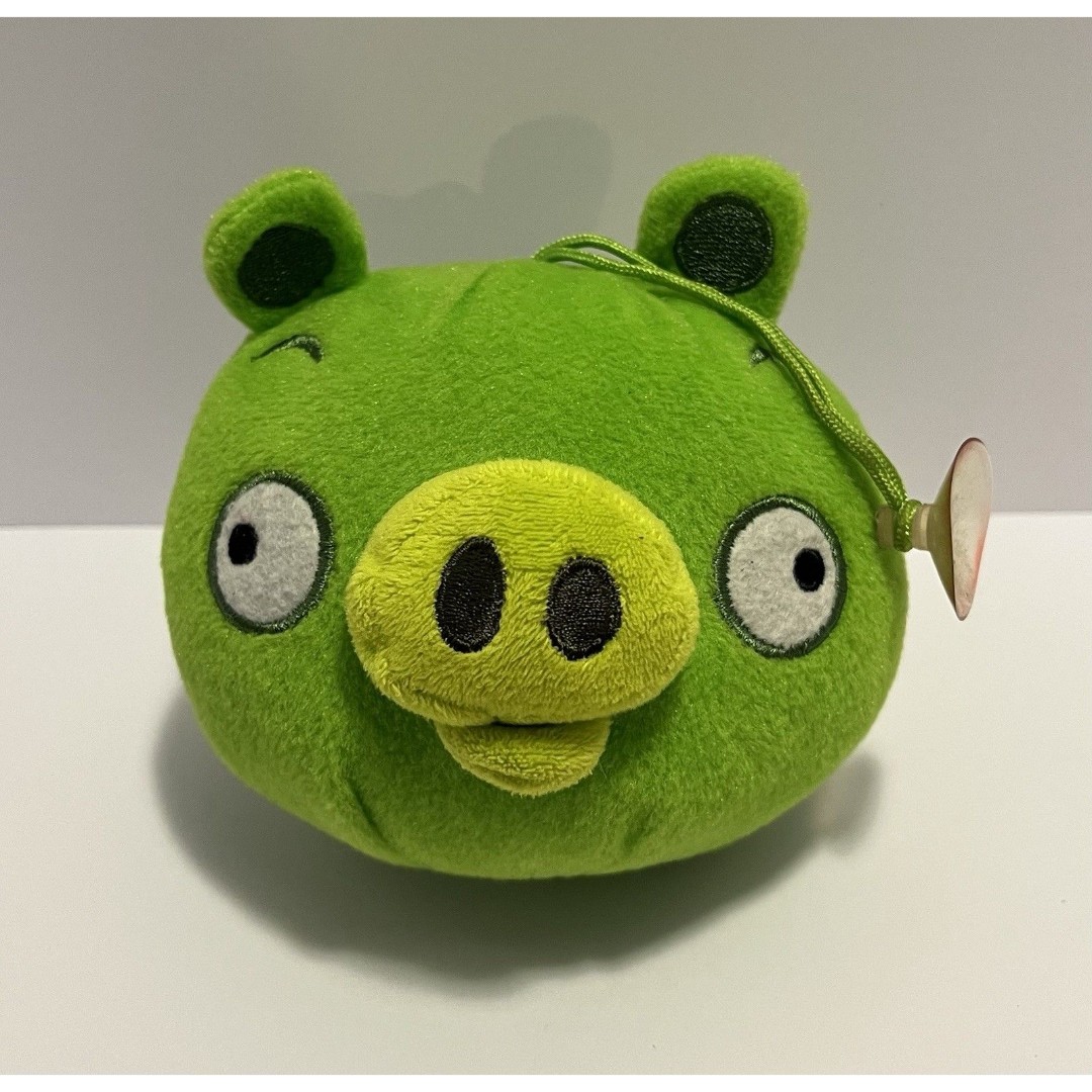 ULTRA RARE Angry Birds Chrome Minion Pig Plush 4 Rovio 2011 DreamC&C Official