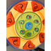 VTG 1990s Postmodern English Country Pottery Trivet Jennifer Eerdsmans