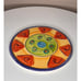 VTG 1990s Postmodern English Country Pottery Trivet Jennifer Eerdsmans