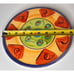 VTG 1990s Postmodern English Country Pottery Trivet Jennifer Eerdsmans