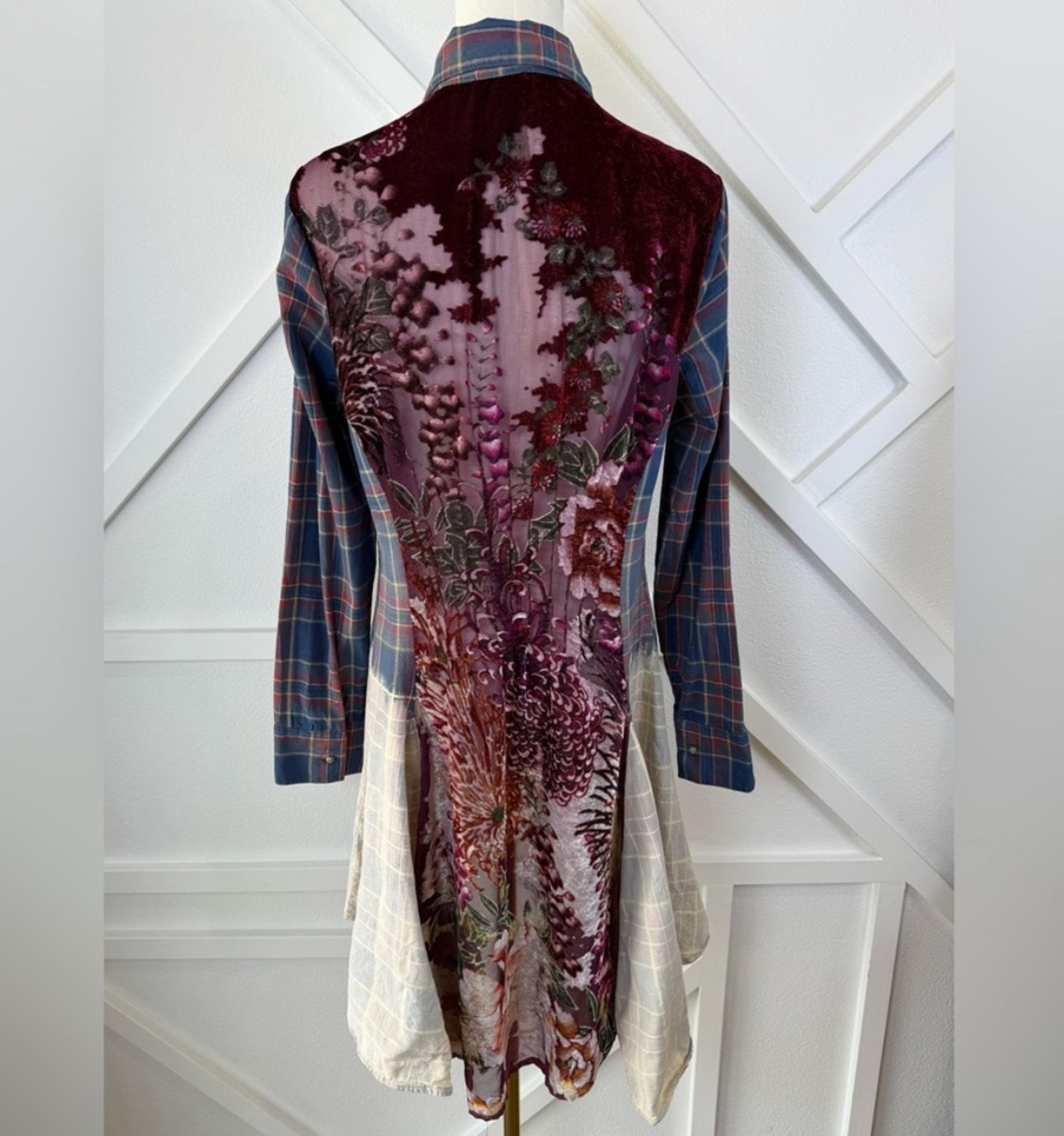 Aratta Silent Journey Velvet Burnout Tunic