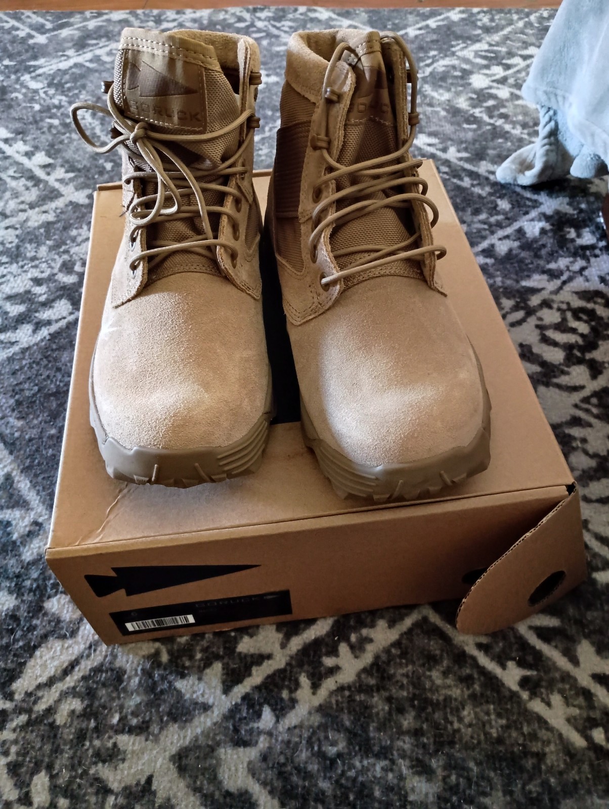 Brand New GORUCK MACV2 Men's 6 Women's 8 Boot Coyote Suade
