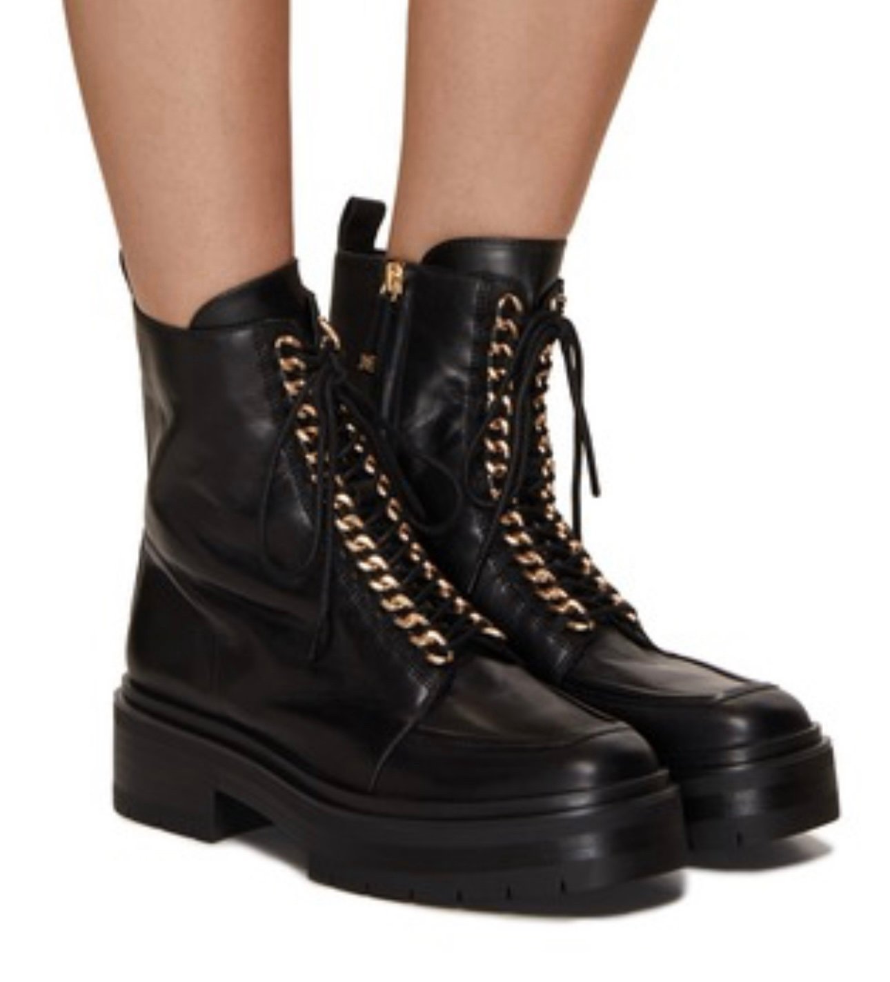 NEW! Sam Edelman Lovrin Women’s Black Leather Combat Boots Size 6