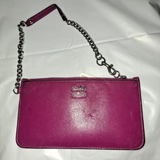 COACH Vintage Madison Leather Chain Wristlet