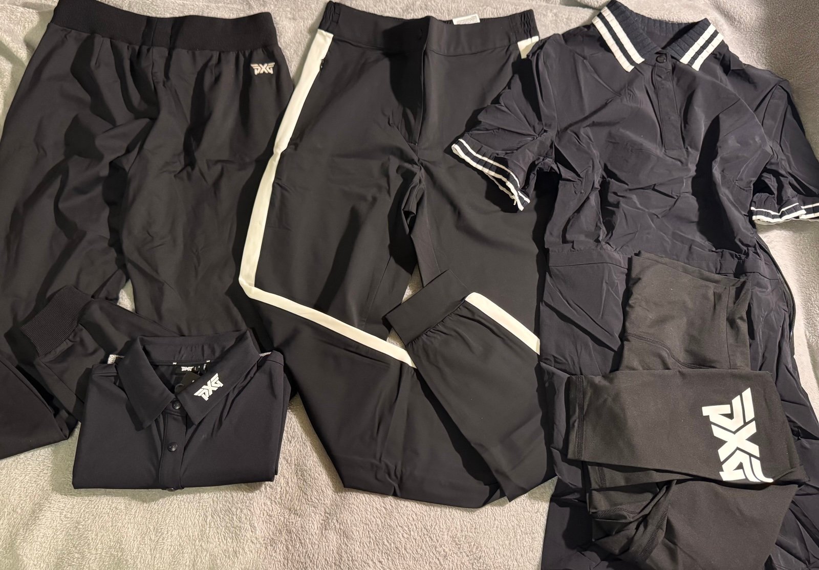 Women’s PXG Golf LOT. New PXG pants, shirts, dress. 500+ retail. Size Small