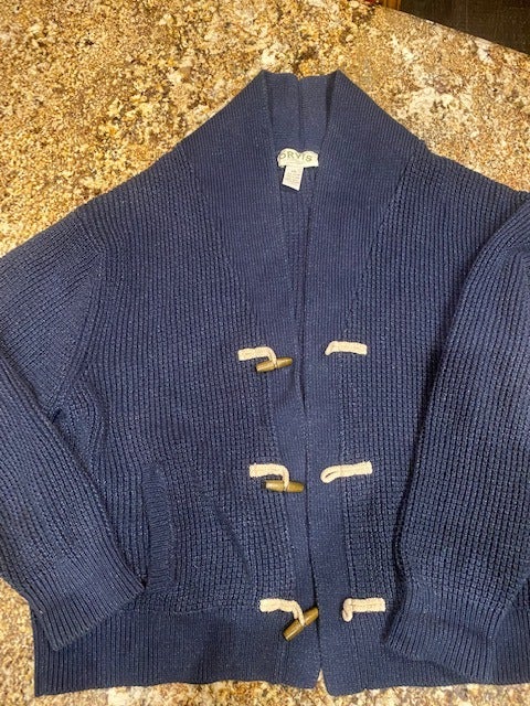 Man's Cardigan 2 X 100% Cotton