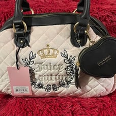 Juicy Couture Royal Couture Pink Satchel