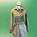 Denim Long Jacket, Y2K Grunge, Fairy Grunge, Dress, Beige