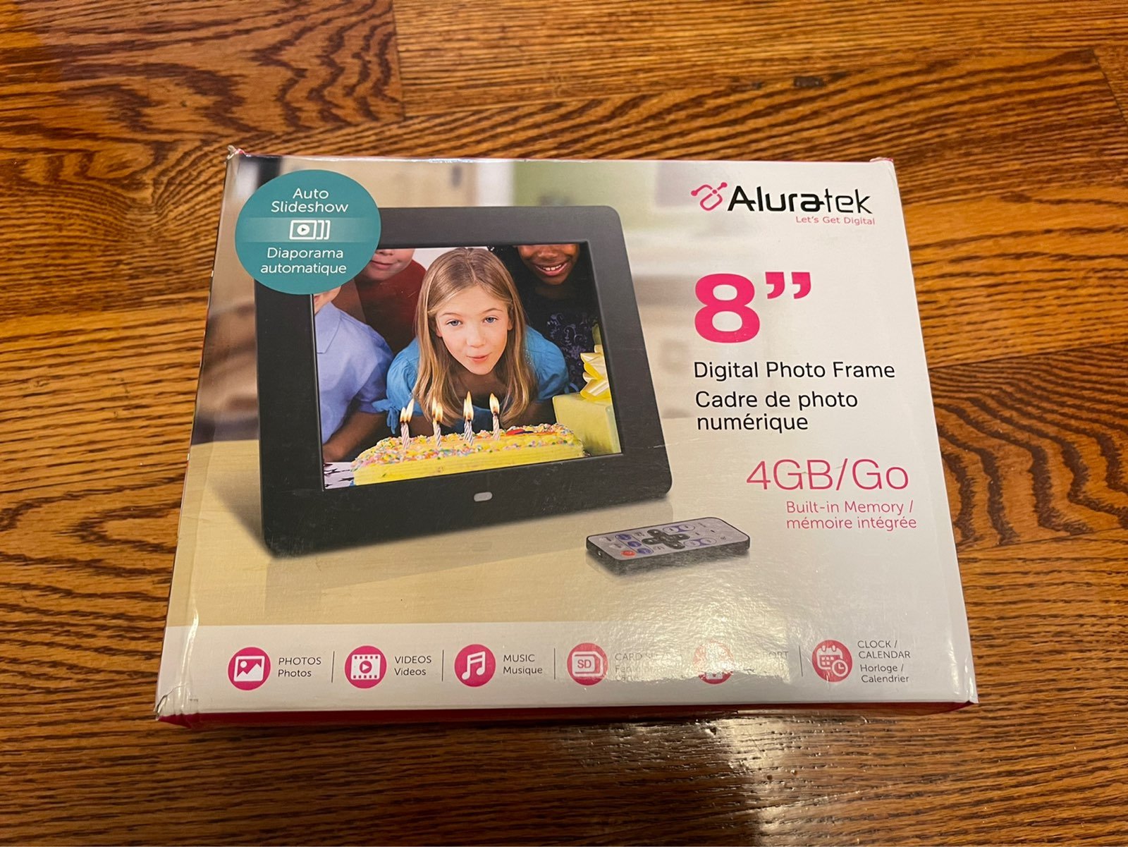 Aluratek 8 Digital Photo Frame