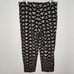 Frances Valentine Velvet Embroidered Cropped Pants Womens 8 (35×25) Metallic