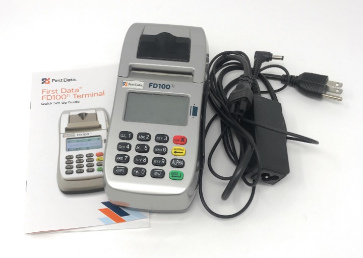 FirstData FD100Ti Point of Sale Terminal