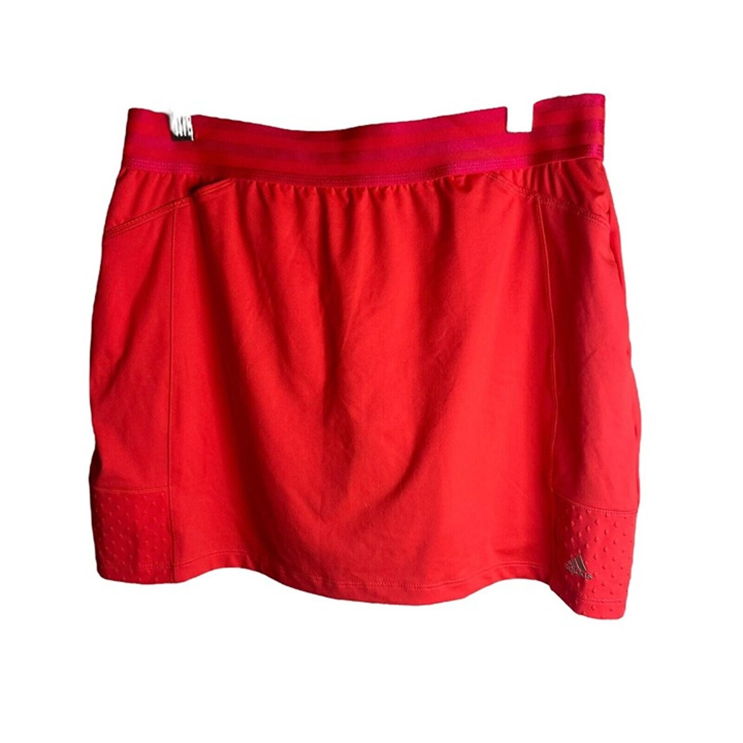 Adidas Golf Women's M Range Wear Skort Sunset Coral Activewear