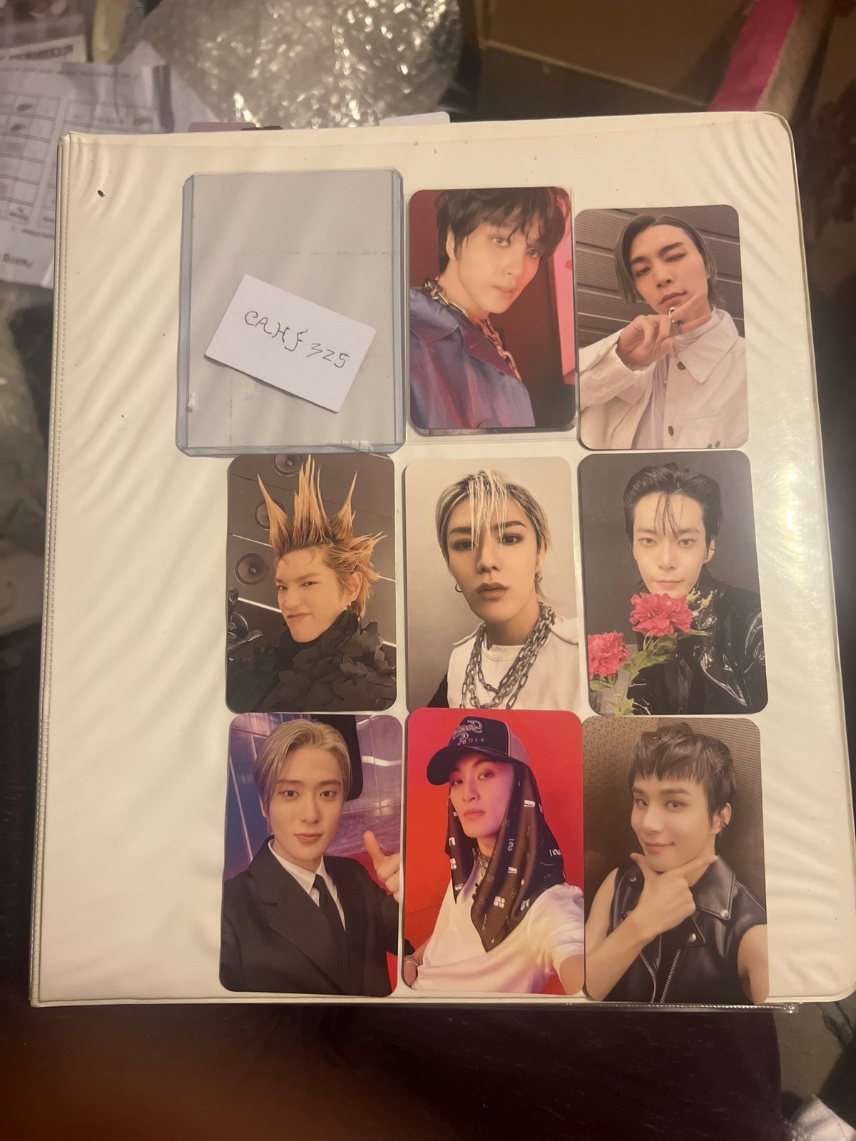 ay yo mumo set of 8 members nct 127 unsealed