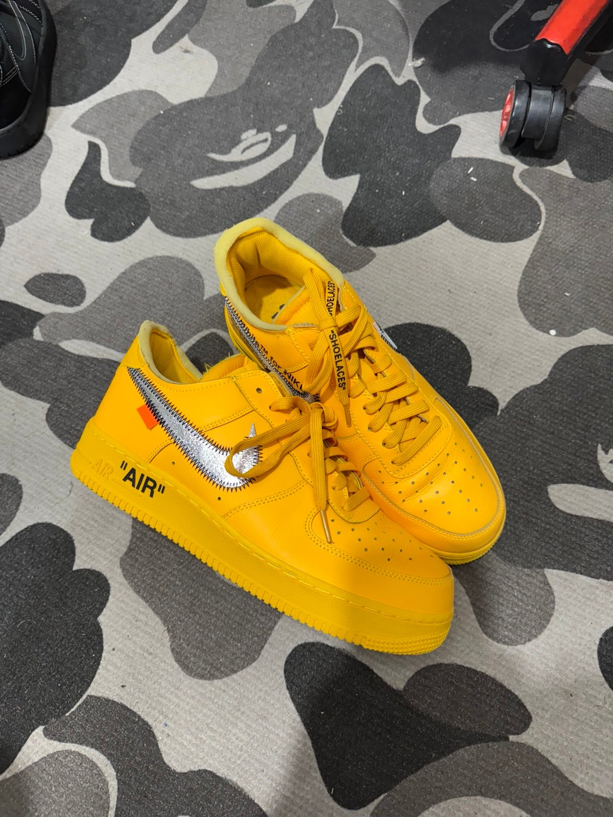 Off-White ICA Air Force 1 Lemonade