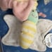 Soft Dreams Flower Butterfly Plush Baby Rattle Lovey Stuffed Animal Pull Pastel