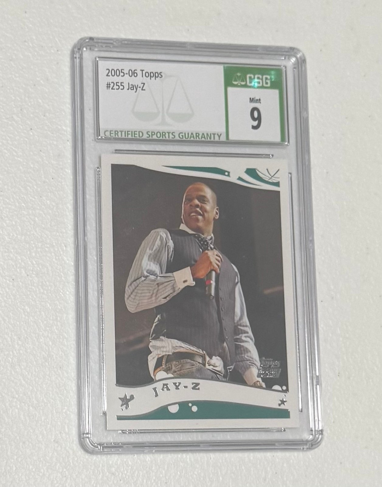 Jay Z Graded RC Card