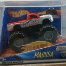 Mattel Hot Wheels 2001 Monster Jam Rev Tredz MADUSA 1:43 Scale Truck