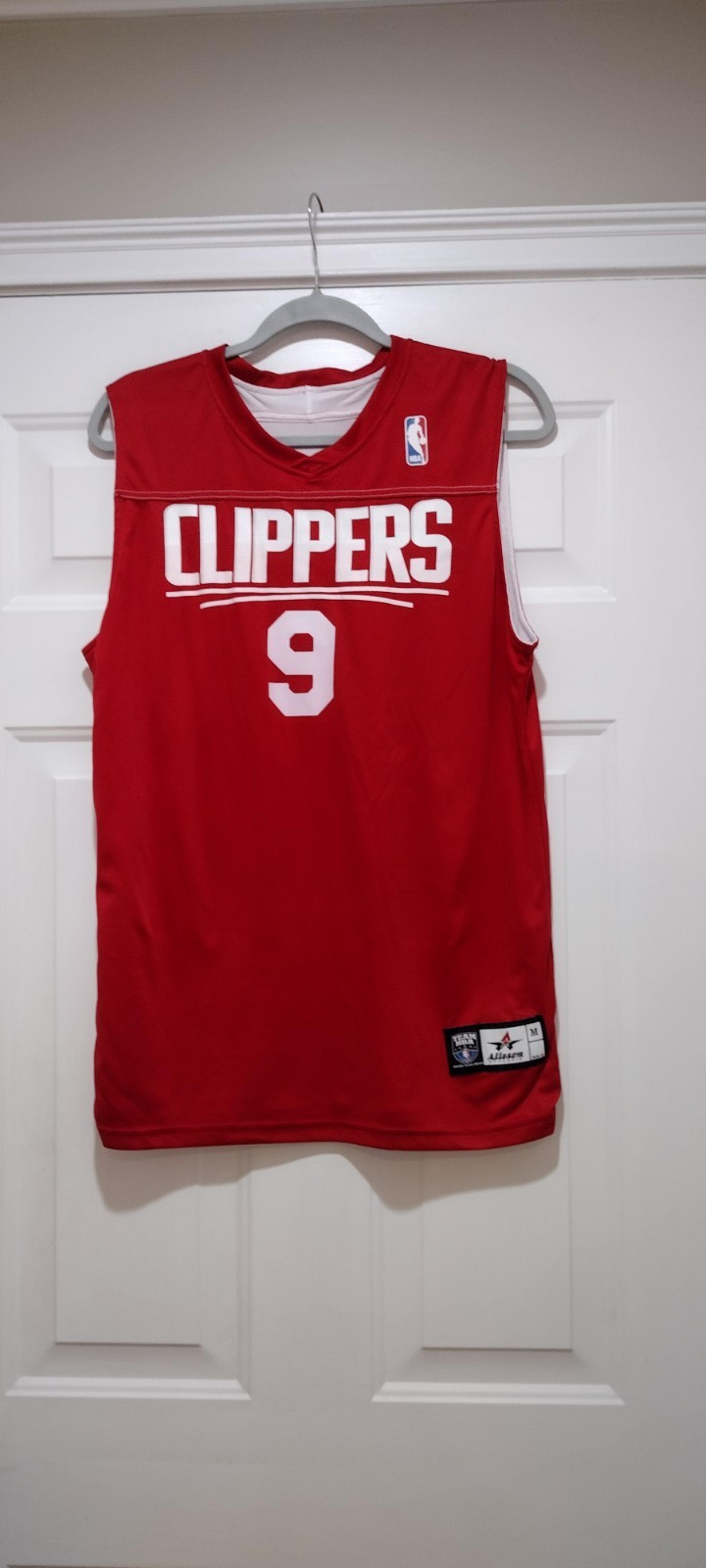 Alleson Athletic Clippers Reversible Jersey #9 Trentyn Flowers Men's Size Med