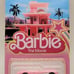 Barbie The Movie Corvette Popcorn Bucket & DOLL in Gingham Dress Diecast Set