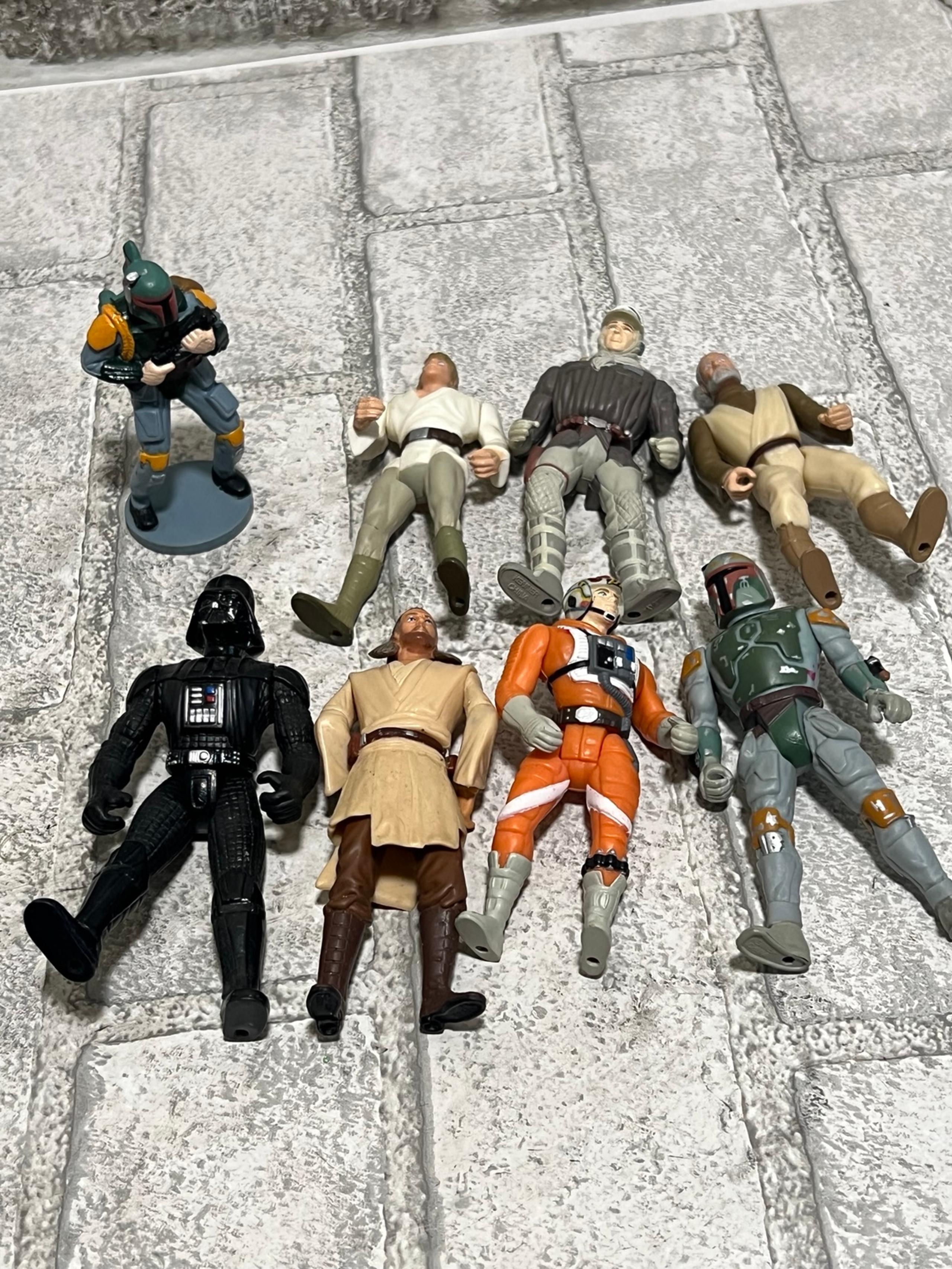 Lot of Star Wars action figures